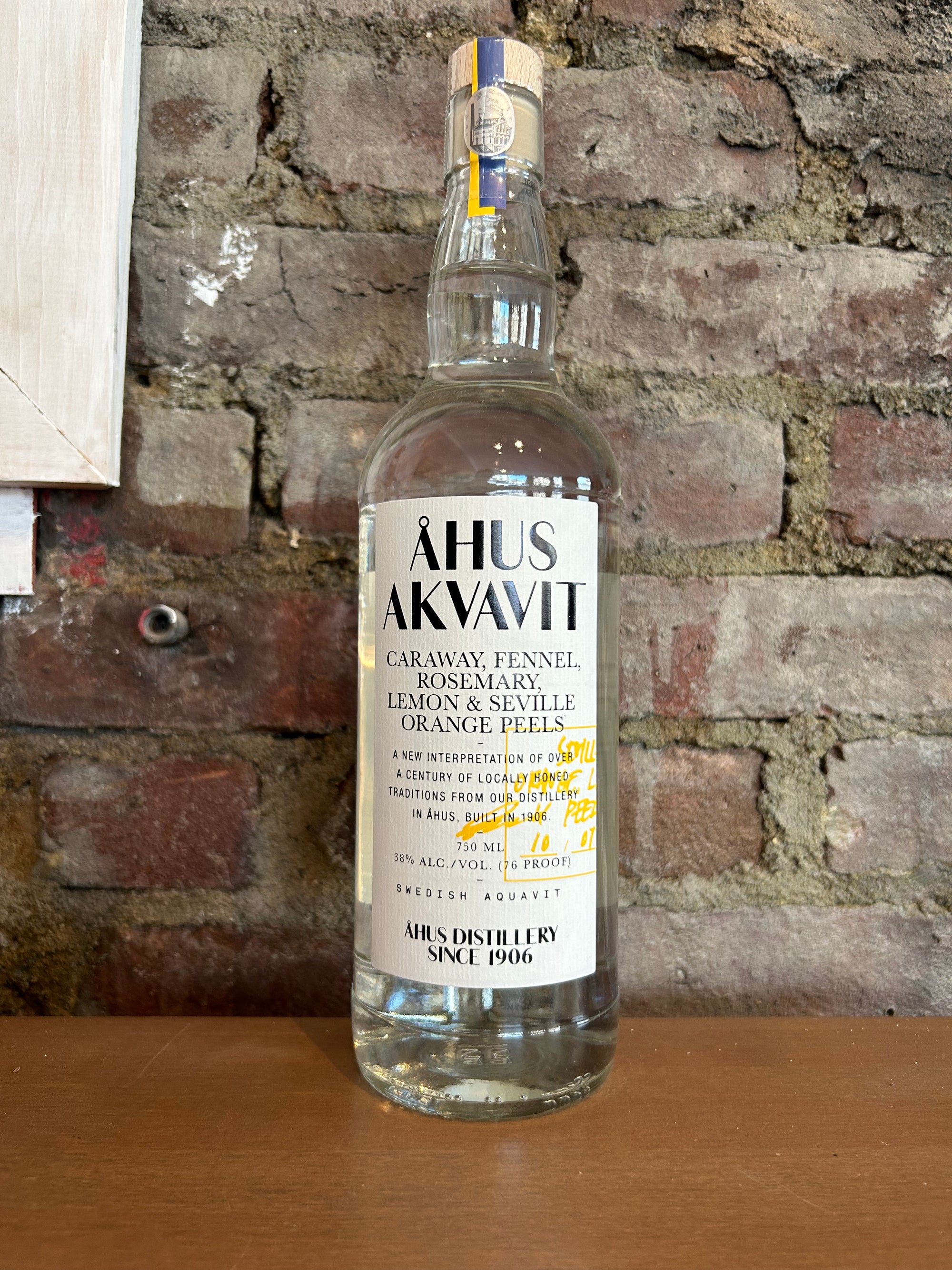 Ahus Distillery, Akvavit (Sweden) 750ml bottle from Åhus Infusion Works