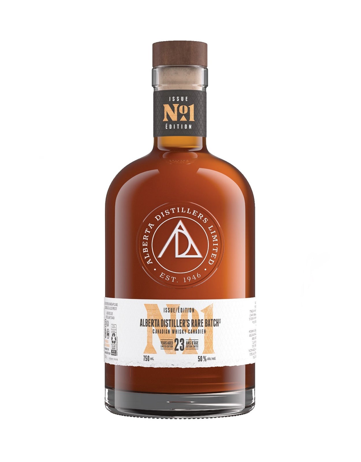 Alberta Distillers Ltd. Rare Batch No.1 - ZYN THE WINE MARKET LTD. bottle from Alberta Distillers