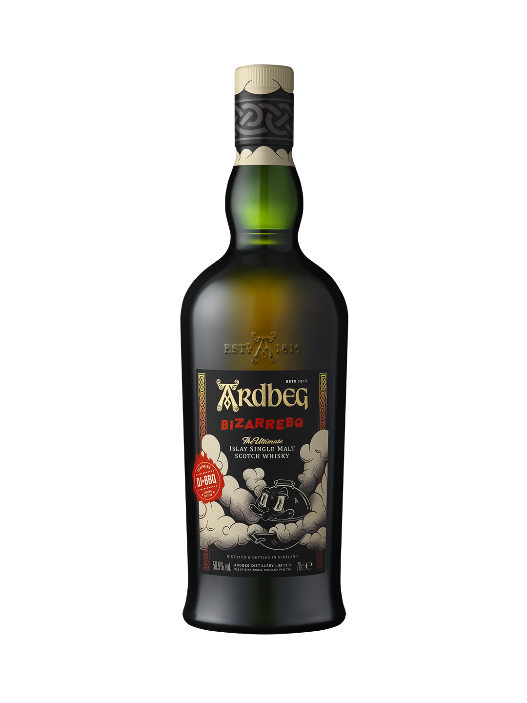 Ardbeg BizarreBQ Islay Single Malt Scotch Whisky Bottle product-card__img bottle from Ardbeg Distillery