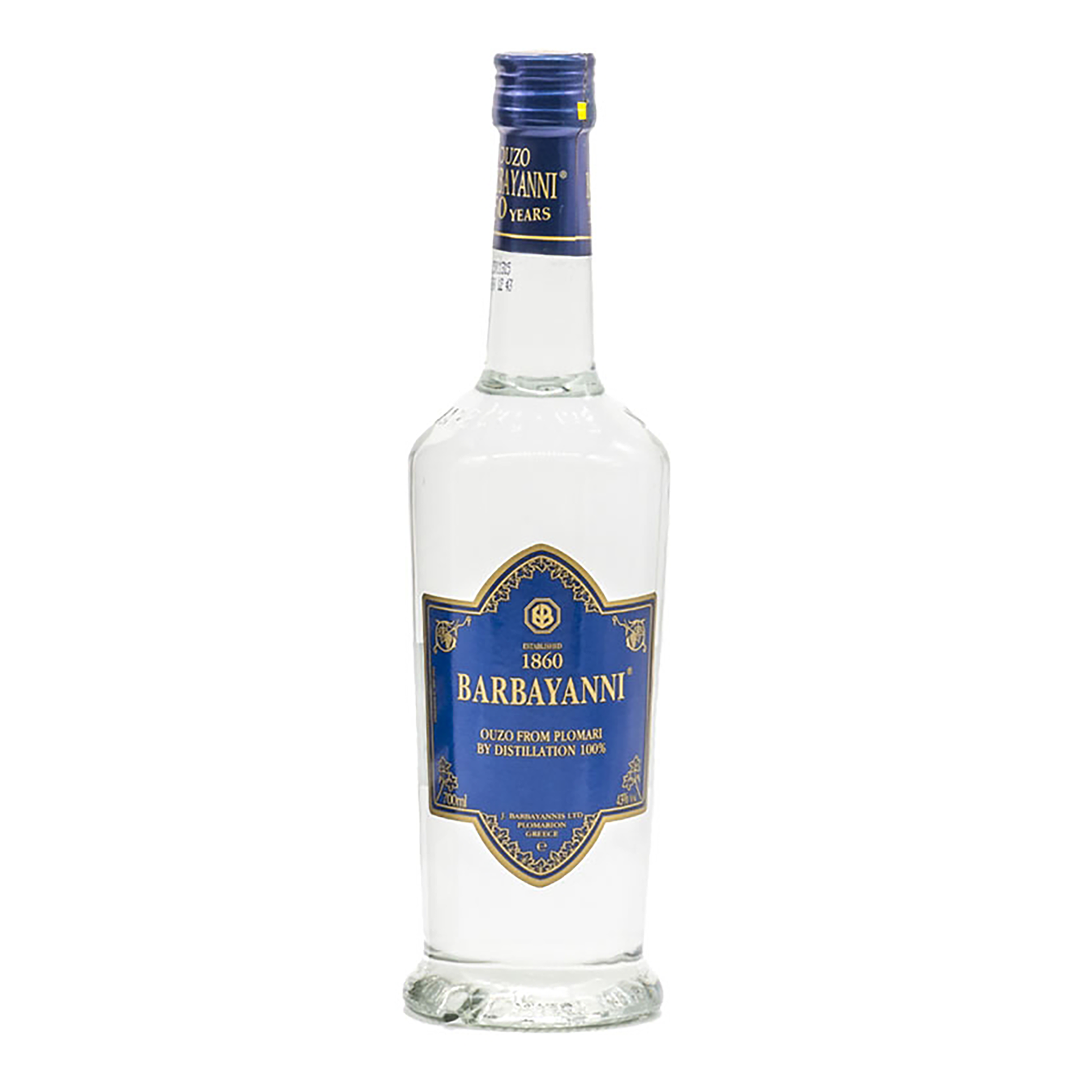 Mini Ouzo 700ml | Kent Street Cellars bottle from Barbayanni Ouzo Distillery