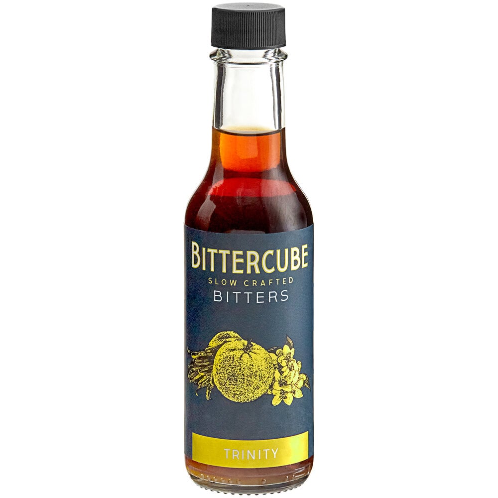 Bittercube Trinity Bitters (5 fl. oz.) - WebstaurantStore bottle from Bittercube