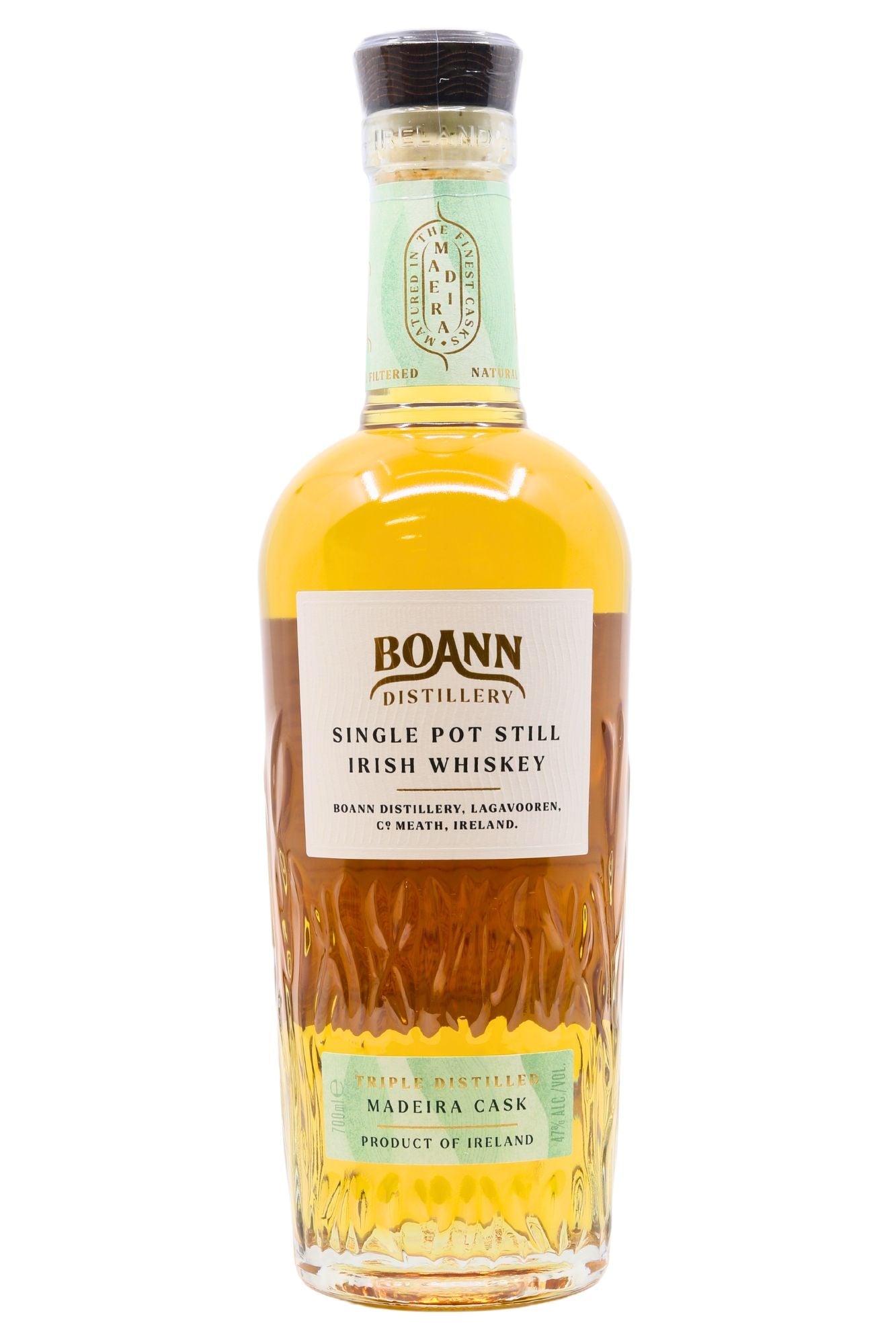 Boann Single Pot Still Madeira Cask – James J. Fox, Dublin bottle from Boann Distillery
