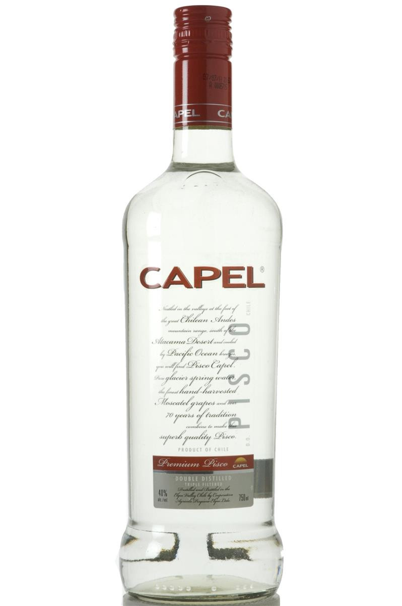 Capel Pisco Reservado bottle from CAPEL Pisco Distillery
