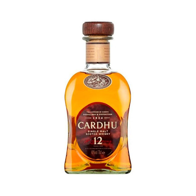 Cardhu 12 Year Old Speyside Single Malt Scotch Whisky bottle from Cardhu Distillery