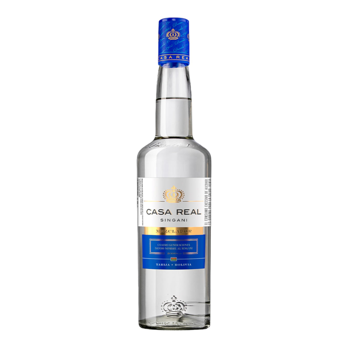 Singani Casa Real Etiqueta Azul X 750Ml — Amarket bottle from Bodega Casa de Plata