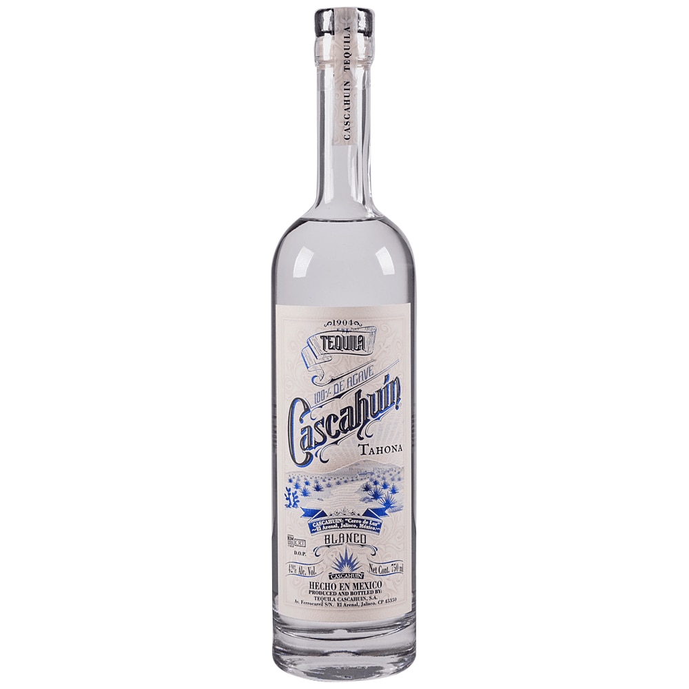 Cascahuin Tahona Blanco Tequila 750 ml - Applejack bottle from Tequila Cascahuín Distillery