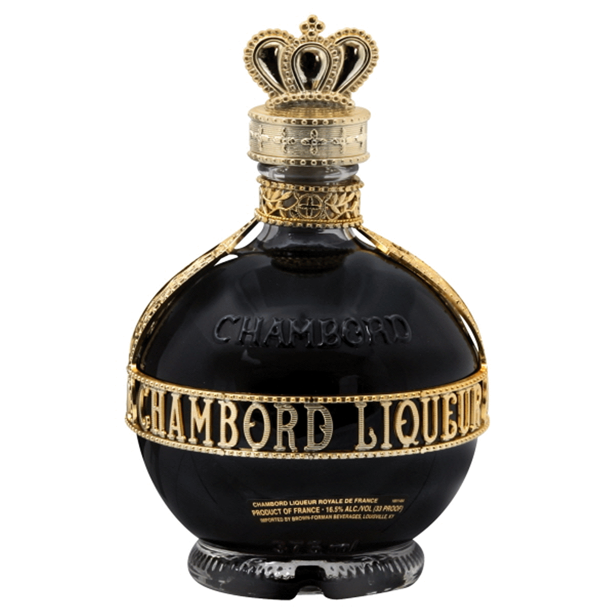 Product Details bottle from Château de Chambord Liqueur Works