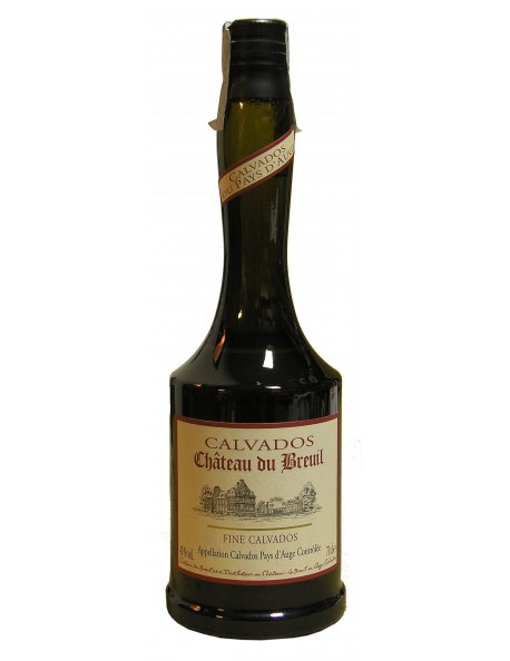 calvados chateau du breil bottle from Château du Breuil