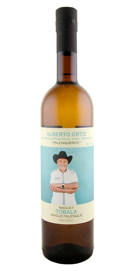 Palenqueros Alberto Ortiz Tobala Mezcal | Astor Wines & Spirits bottle from Palenque Alberto Martínez