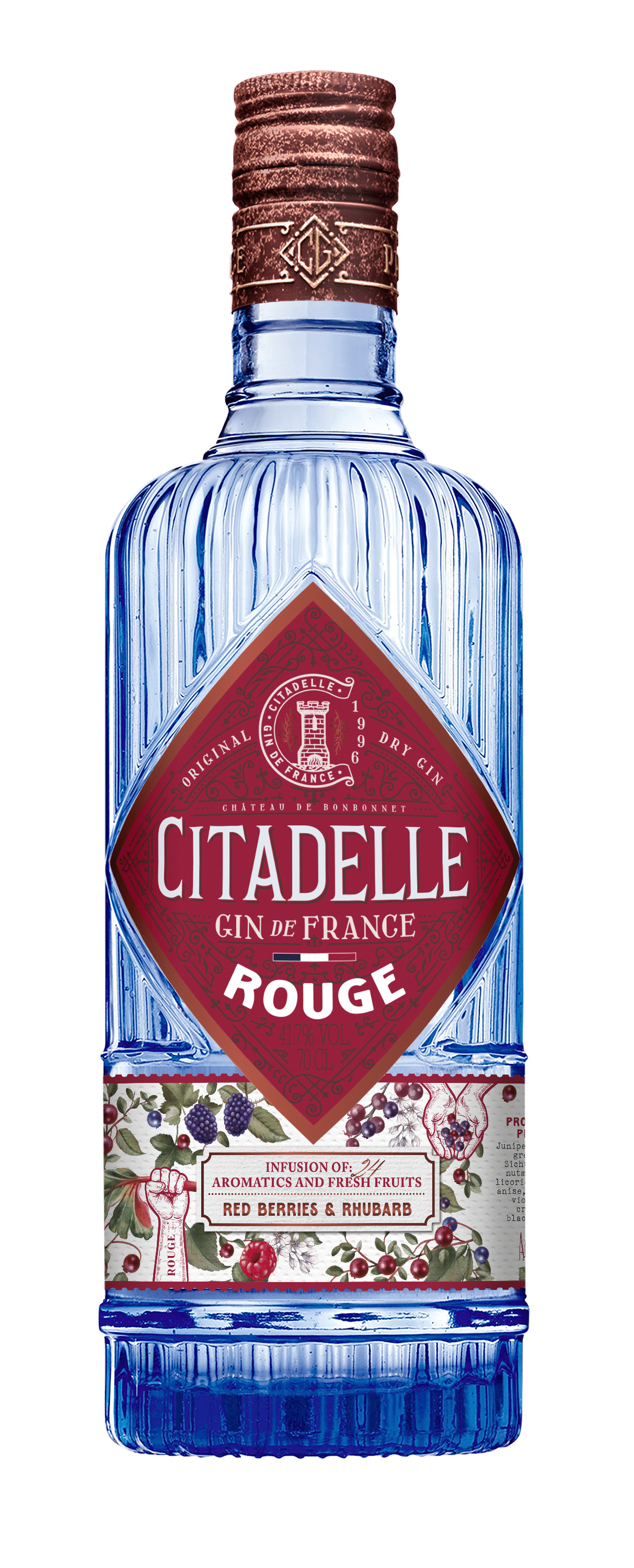 is-portrait bottle from Citadelle Gin Distillery