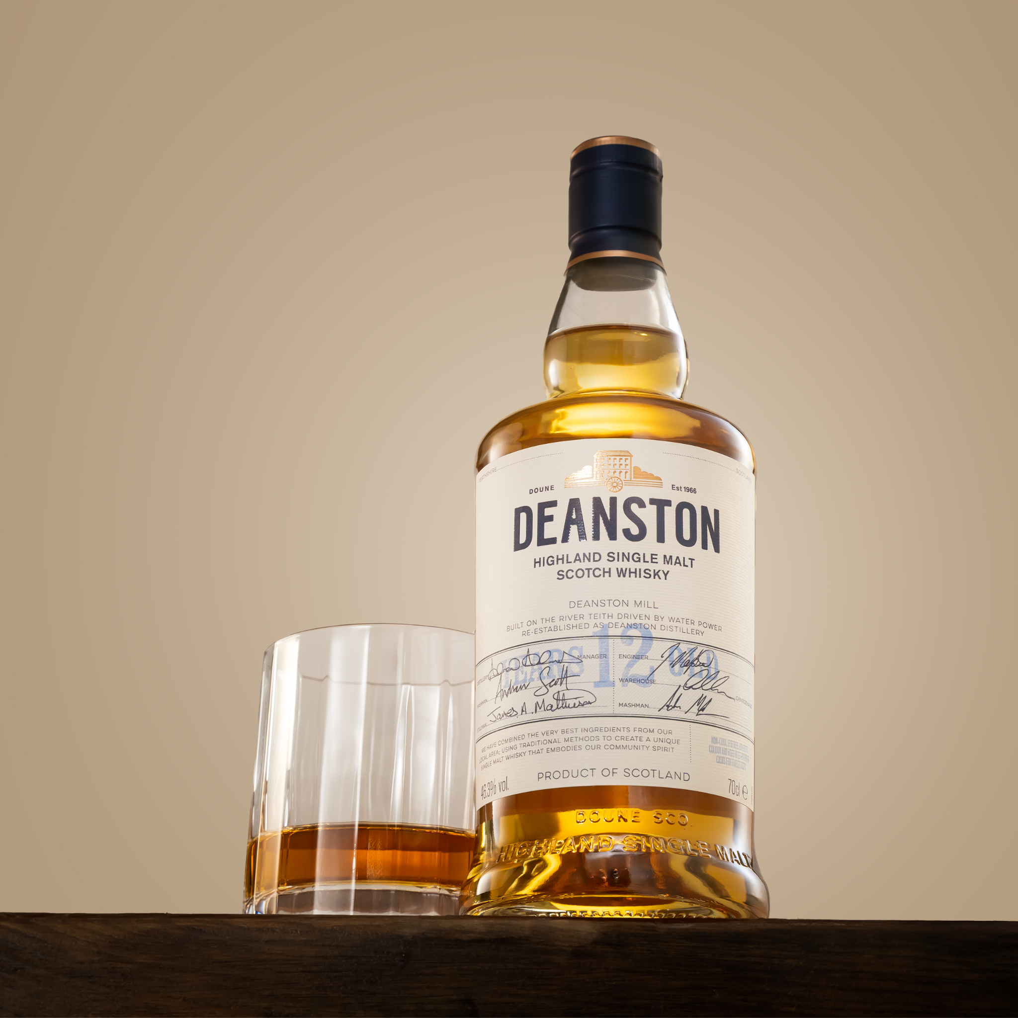 //deanstonmalt.com/cdn/shop/files/Deanston12YOBottleandDramHeroShot.png?v=1778755789 card__image bottle from Deanston Distillery
