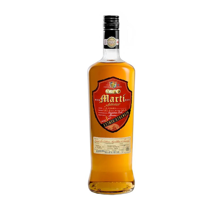 Buy Martí Auténtico Estate Strength Online | Get Shipped - SipWhiskey.Com – Sip Whiskey bottle from Destilería Serrallés