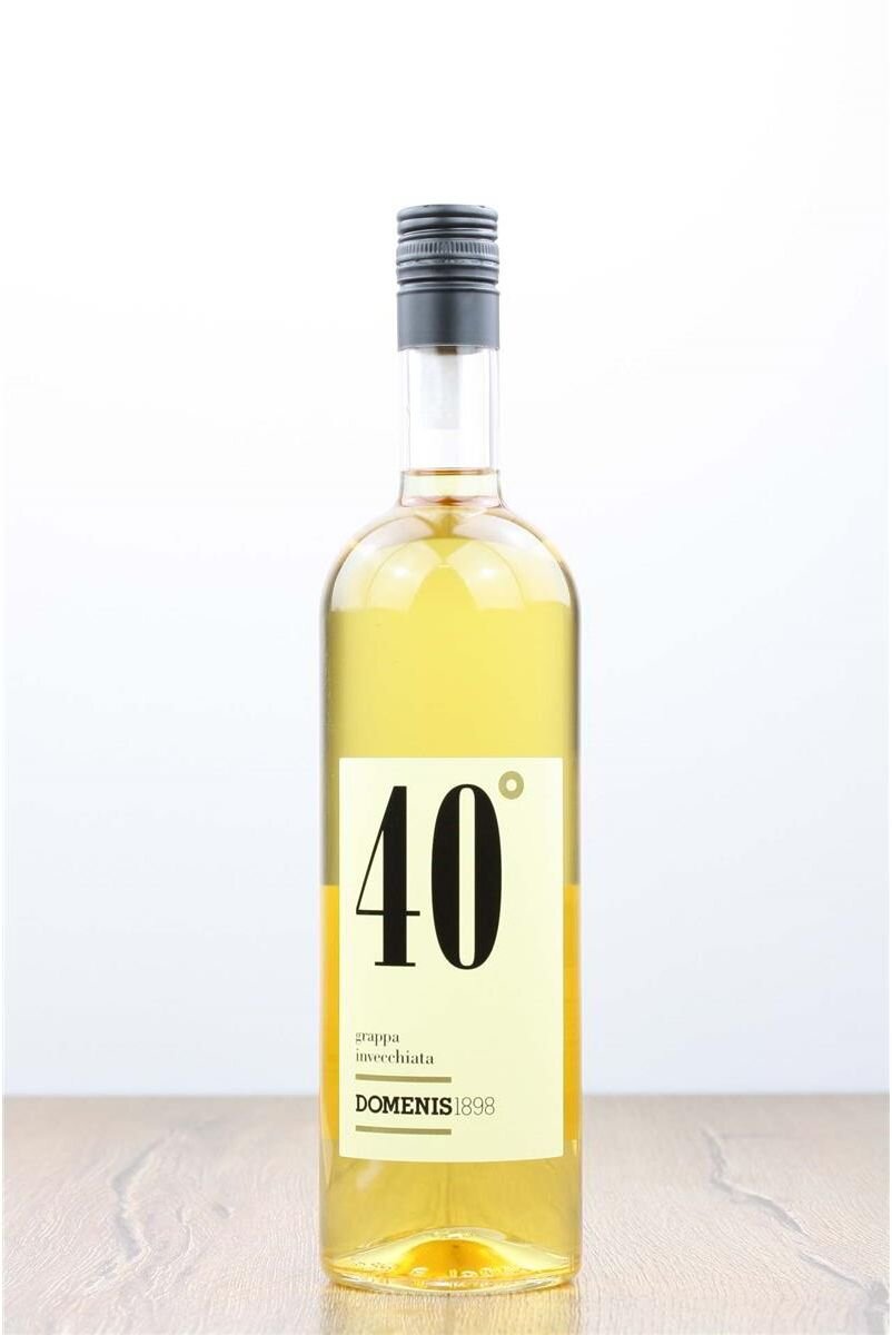 Domenis 1898 40° grappa invecchiata 1l bottle from Domenis1898