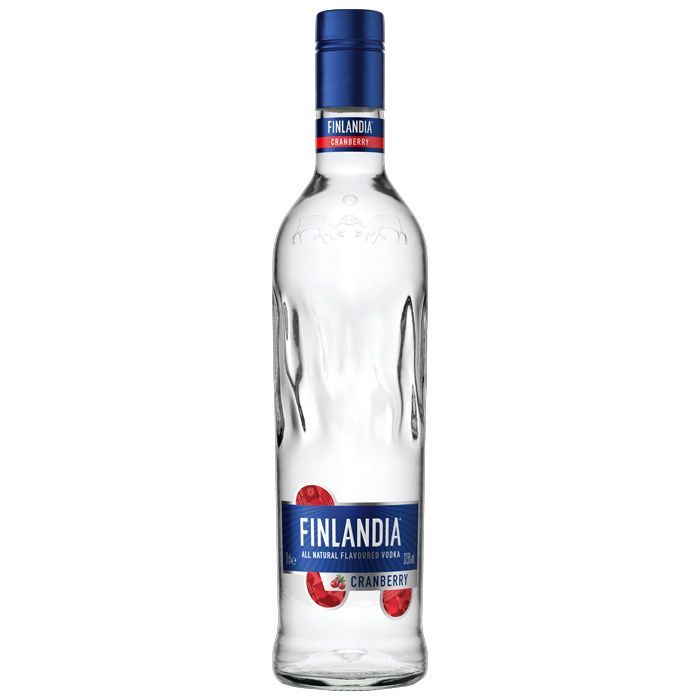 Degv. Finlandia Cranberry 37.5% bottle from Finlandia Flavored Vodka Distillery