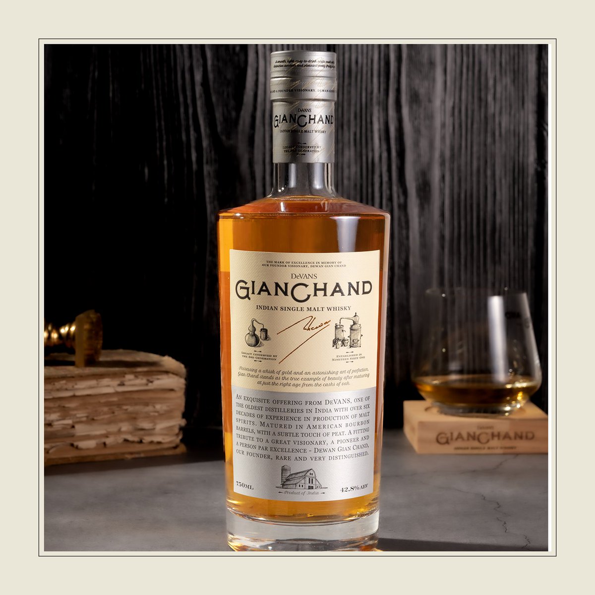 GianChand (@devansgianchand) on X bottle from DeVANS GianChand Distillery