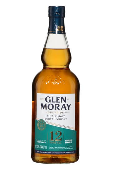 Glen Moray 12 Years Old Speyside Single Malt Scotch Whisky | Product page | SAQ.COM bottle from Glen Moray Distillery