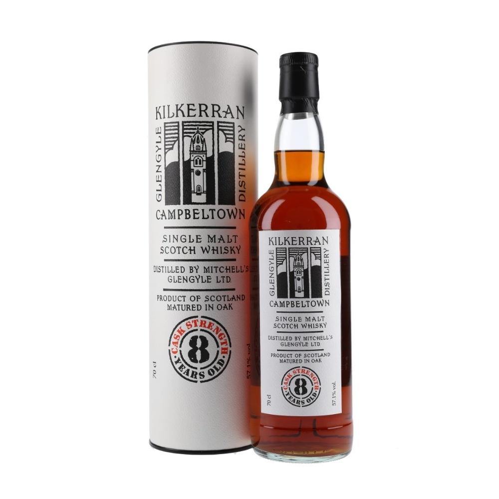 Kilkerran Cask Strength 8 Year Old Single Malt Scotch Whisky – Grain & Vine | Natural Wines, Rare Bourbon and Tequila Collection bottle from Glengyle Distillery