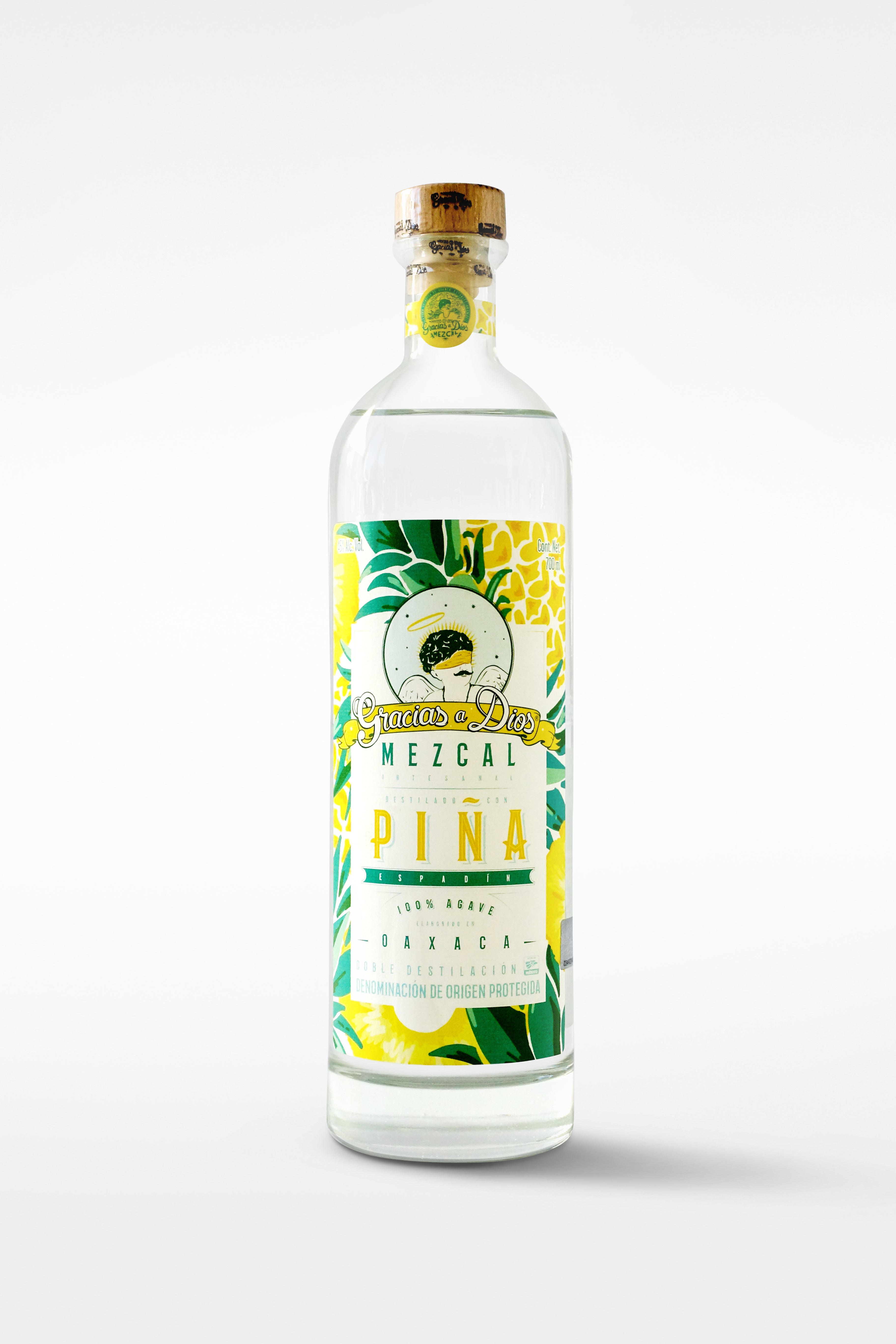 Gracias a Dios Mezcal Espadin Pina 700ml | By The Bottle bottle from Palenque Gracias a Dios