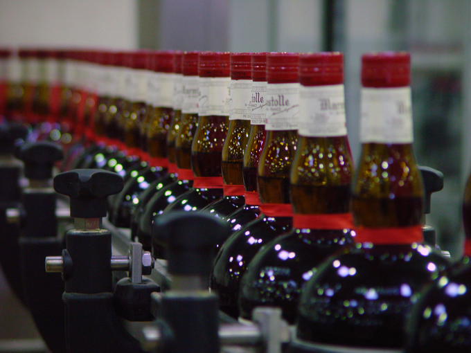 Grand Marnier - Elaboration bottle from Grand Marnier Production Site