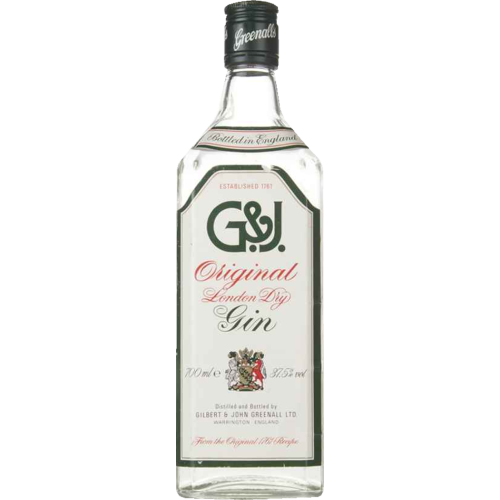 G&J Greenall's Original London Dry Gin (1L) | Caskers bottle from G&J Distillers