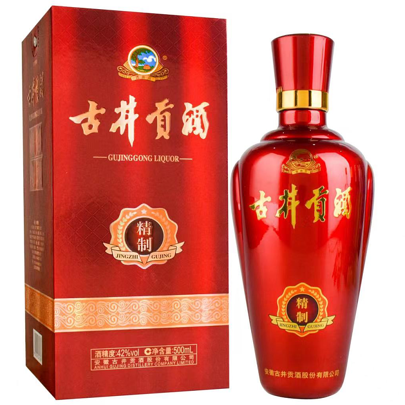 全兴大曲晶彩/古井贡酒亳菊官方旗舰店 - 华糖云交会 bottle from Gujing Gongjiu Distillery