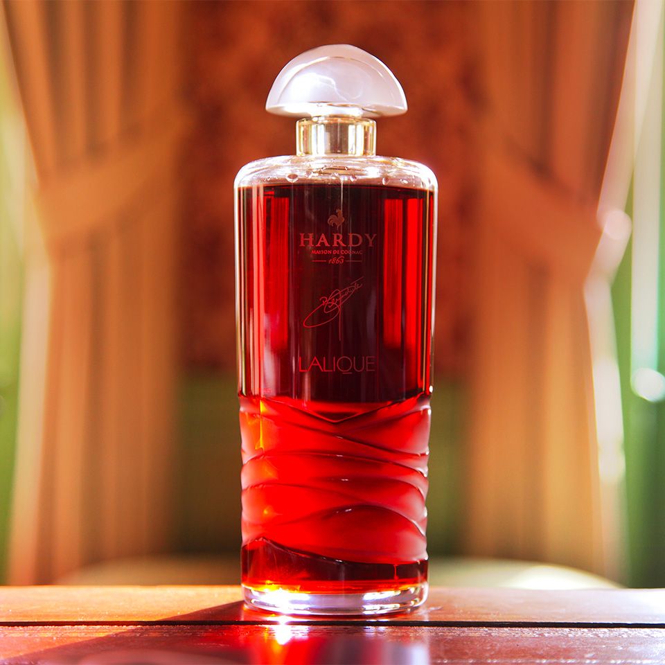 Hardy Cognac Privilege Caryota Decanter bottle from Maison Hardy