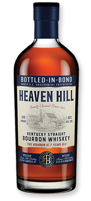 Heaven Hill 7 Year Bottled-in-Bond Bourbon bottle from Heaven Hill Bernheim Distillery