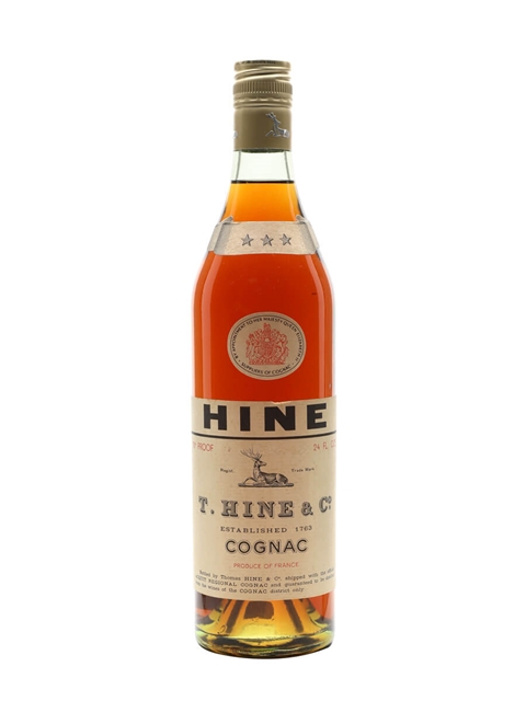 Hine Cognac : The Whisky Exchange bottle from Thomas Hine & Co.