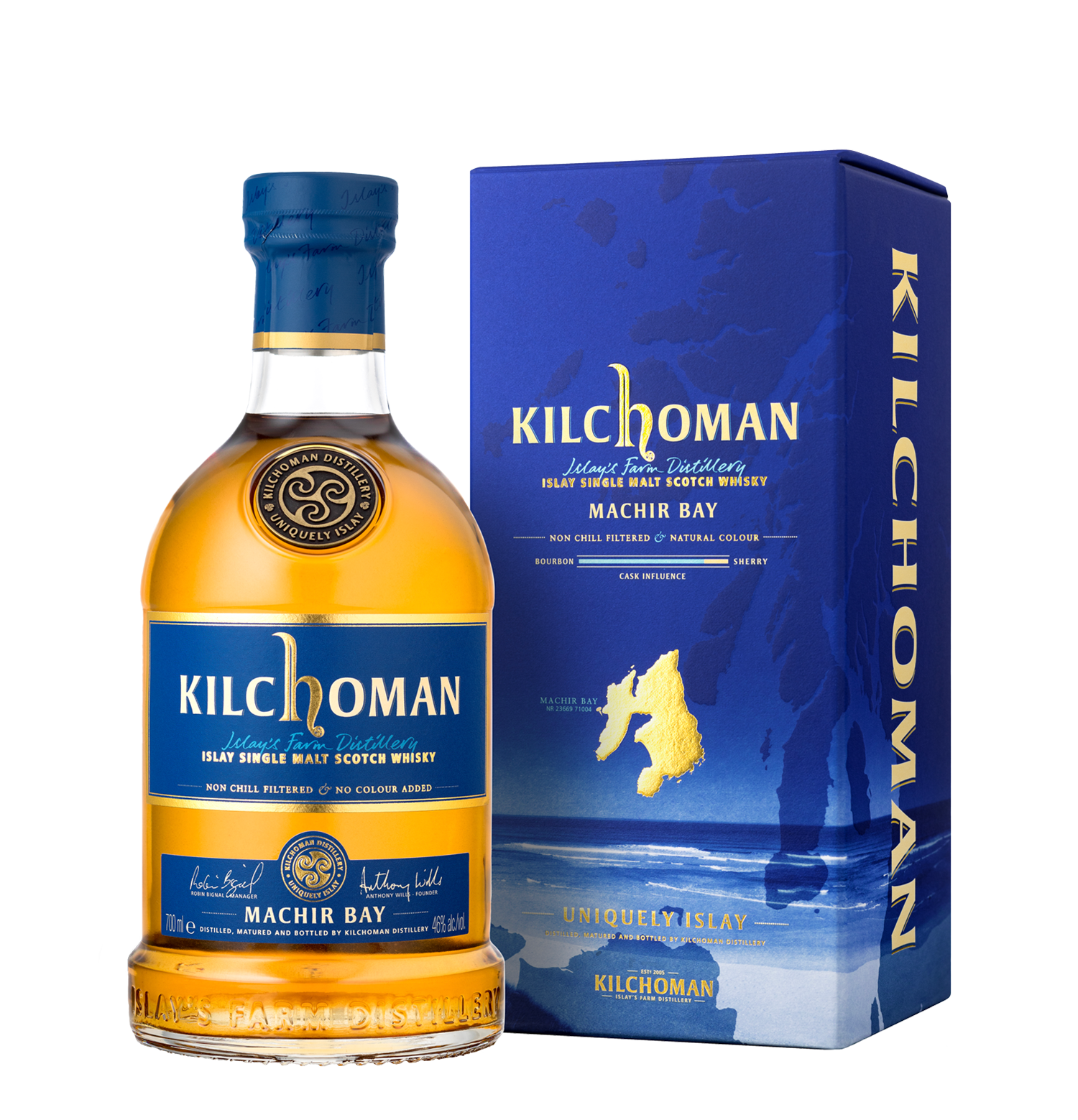 Kilchoman Machir Bay bottle from Kilchoman Distillery