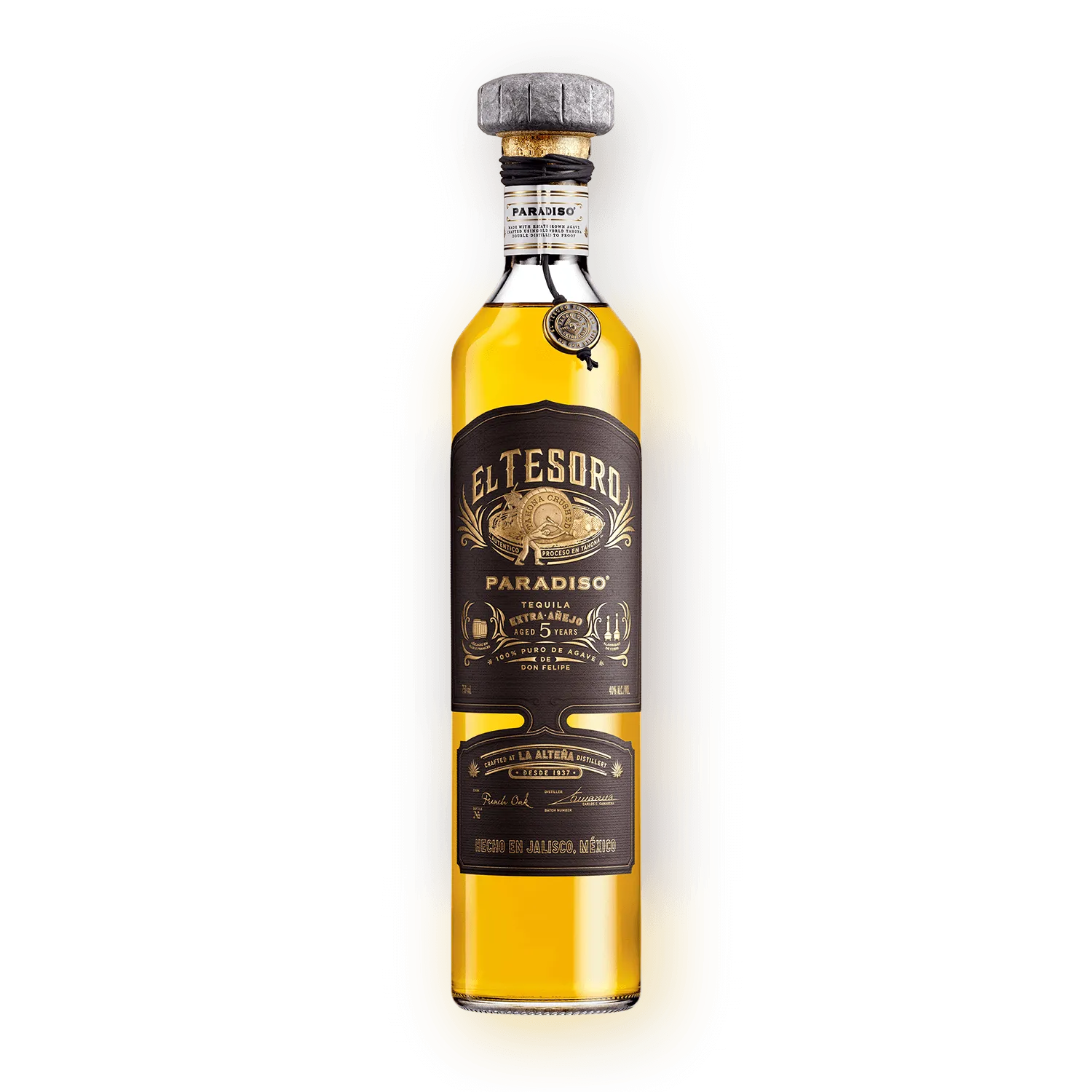 el tesoro paradiso bottle front product-carousel-card__bg-image lazyload bottle from La Alteña Distillery