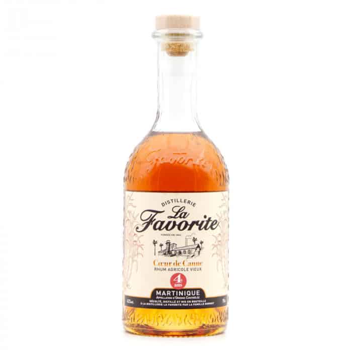 La Favorite - Coeur de Canne 4 ans - Rhum de Martinique bottle from Distillerie La Favorite