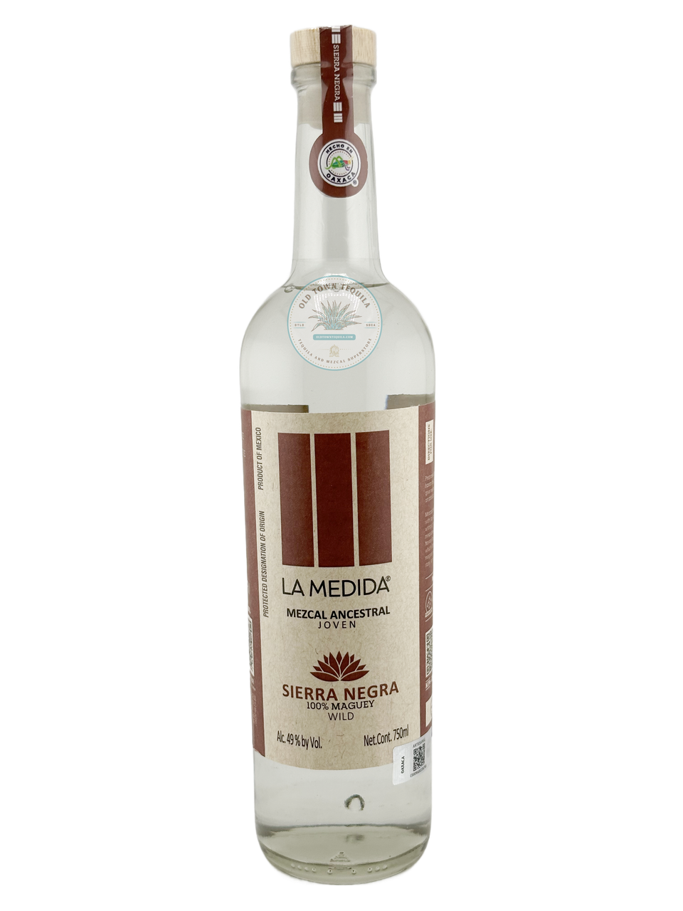 La Medida Sierra Negra Mezcal  - Old Town Tequila bottle from Palenque La Medida