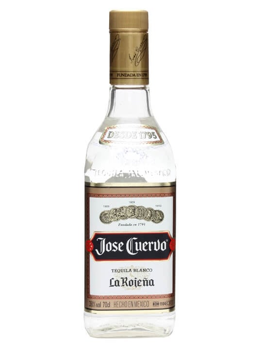 Jose Cuervo Blanco Tequila - La Rojeña : The Whisky Exchange bottle from La Rojeña Distillery
