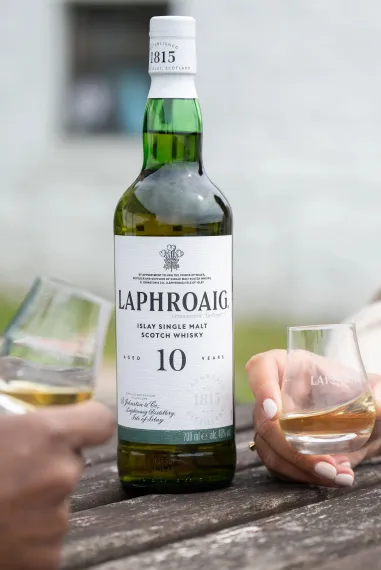 Laphroaig10YearOld card-story__bg-img-container bottle from Laphroaig Distillery
