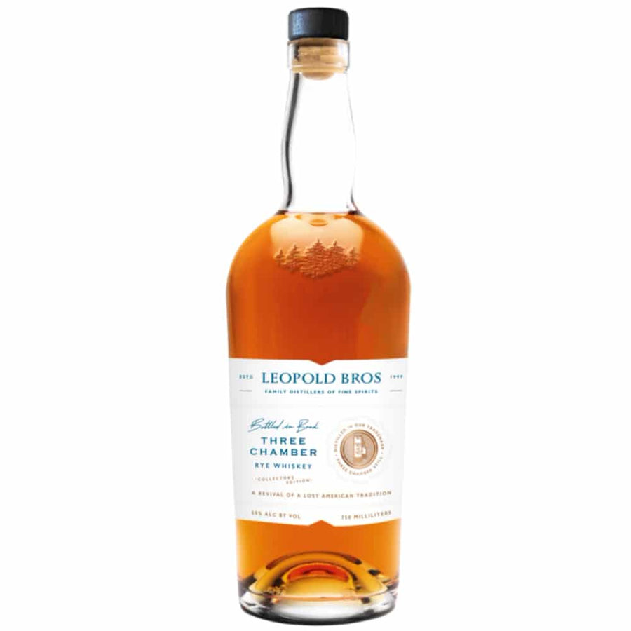 Buy Leopold Bros Three Chamber Rye Whiskey Bottled In Bond Barrel #58 | Flask Wines bottle from Leopold Bros.