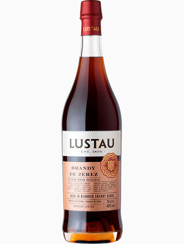 Lustau, Solera Gran Reserva Brandy de Jerez - Ellis Wharton Wines bottle from Bodegas Lustau