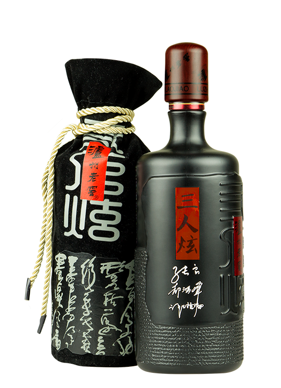 Buy LuZhou LaoJiao SanRenXuan Online | 线上购买泸州老窖三人炫 – Baijiu America bottle from Luzhou Laojiao