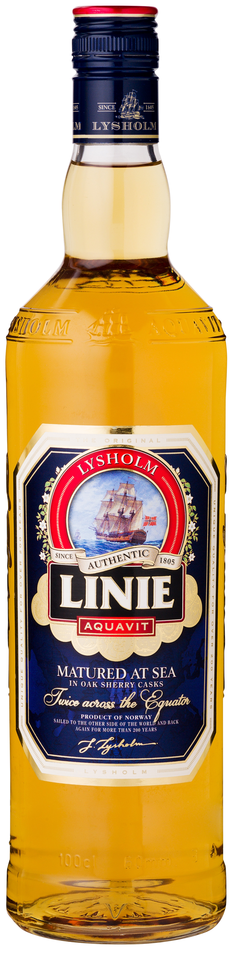 Lysholm -  Linie 100 cl 41.5% vol bottle from Lysholm Aquavit Production