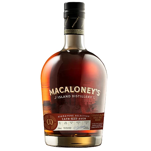 酒訊網 Wine & Spirits Media bottle from Macaloney’s Island Distillery