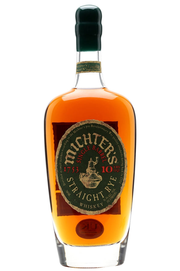 Michters 10 Year Rye 750ML bottle from Michter’s Shively Distillery