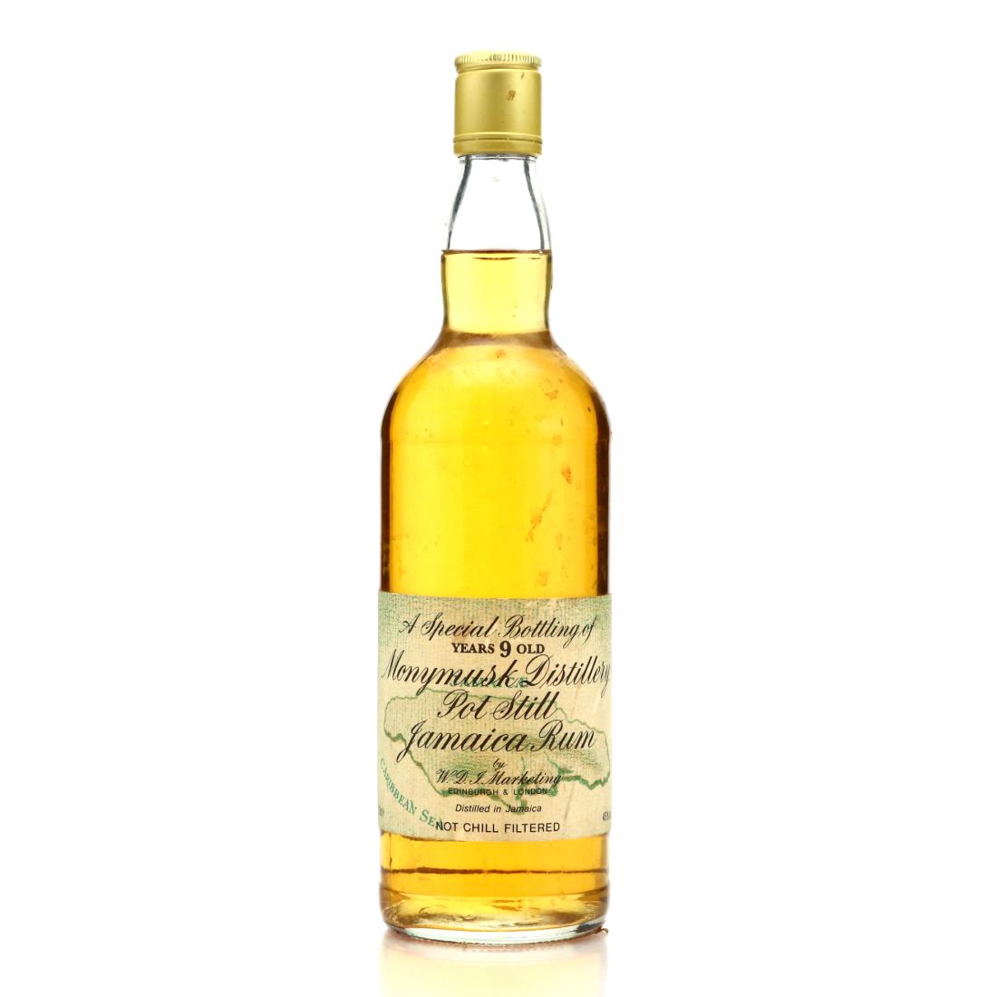 Monymusk 9 Year Old WDI Marketing Rum | Rum Auctioneer bottle from Monymusk Estate Rum Works