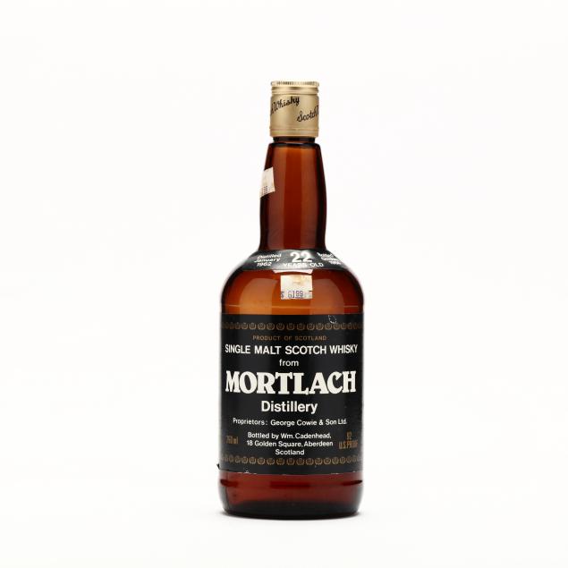 Mortlach Distillery Scotch Whisky (Lot 7114 - Rare SpiritsSep 9, 2022, 12:00pm) bottle from Mortlach Distillery