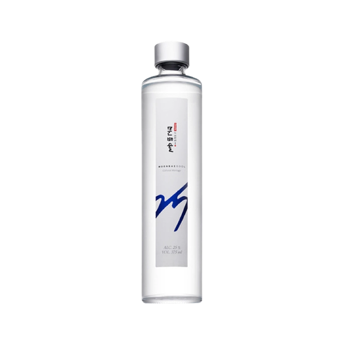 문배술 25 - 유리병 375mL - 벨루가 bottle from Munbaeju Brewery