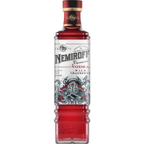 Nemiroff Cranberry Vodka | Caskers bottle from Nemiroff Distillery