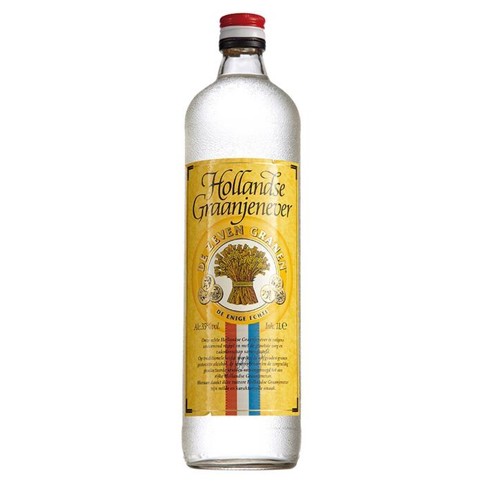Hollandse Graanjenever 1 LTR fles (1L) bottle from Hollandse Graanjenever Stokerij