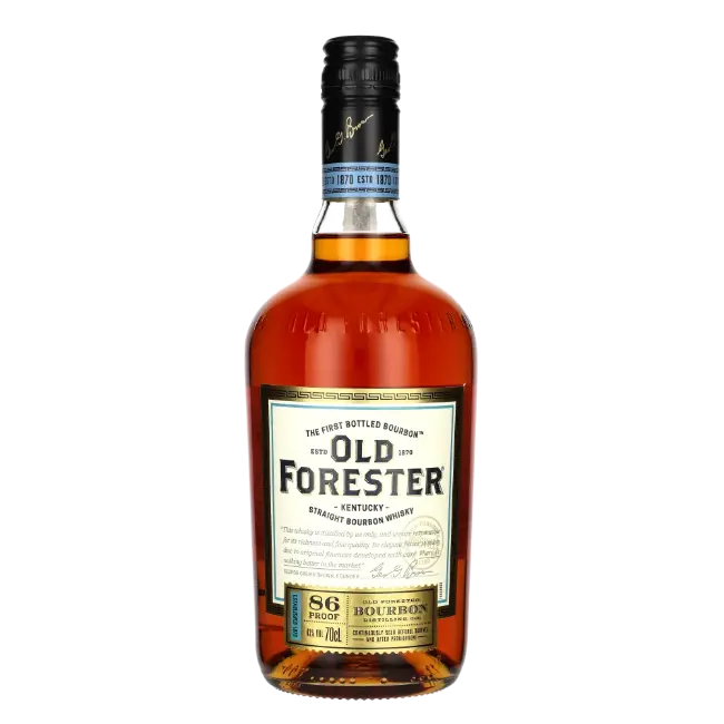 🥃Whisky OLD FORESTER 43% 0,7L Rodzaj Bourbon Whiskey - cena i opinie - Kukunawa.pl bottle from Old Forester Distilling Co.