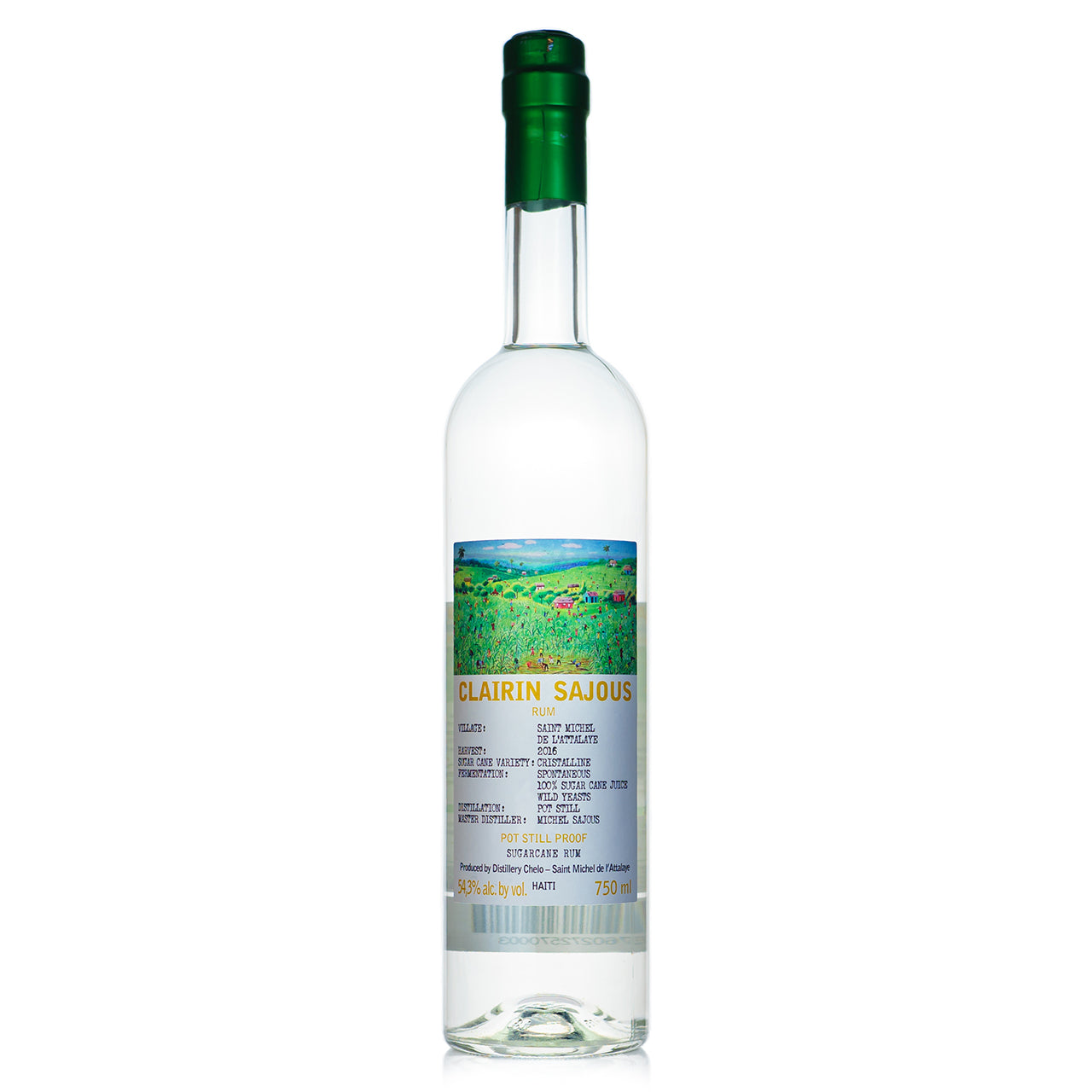 Clairin Sajous 'Distillery Chelo' Haitian Rum — Bitters & Bottles bottle from Distillerie Patrick St. Surin