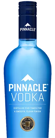 Great vodka and great bottle design with vodka from pinnacle Vodka. bottle from Pinnacle Vodka Production