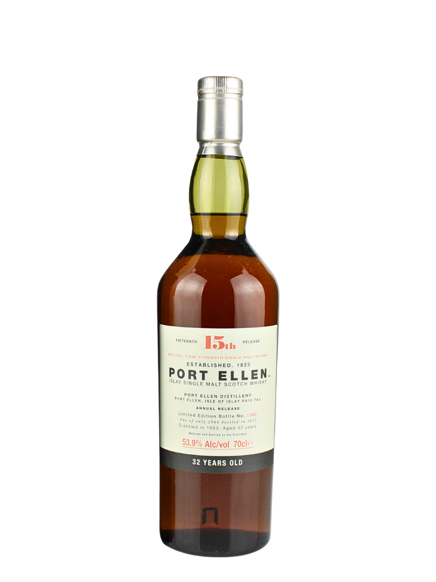 Port Ellen 15th Release 32 Year Old Single Malt Scotch Whisky bottle from Port Ellen Distillery