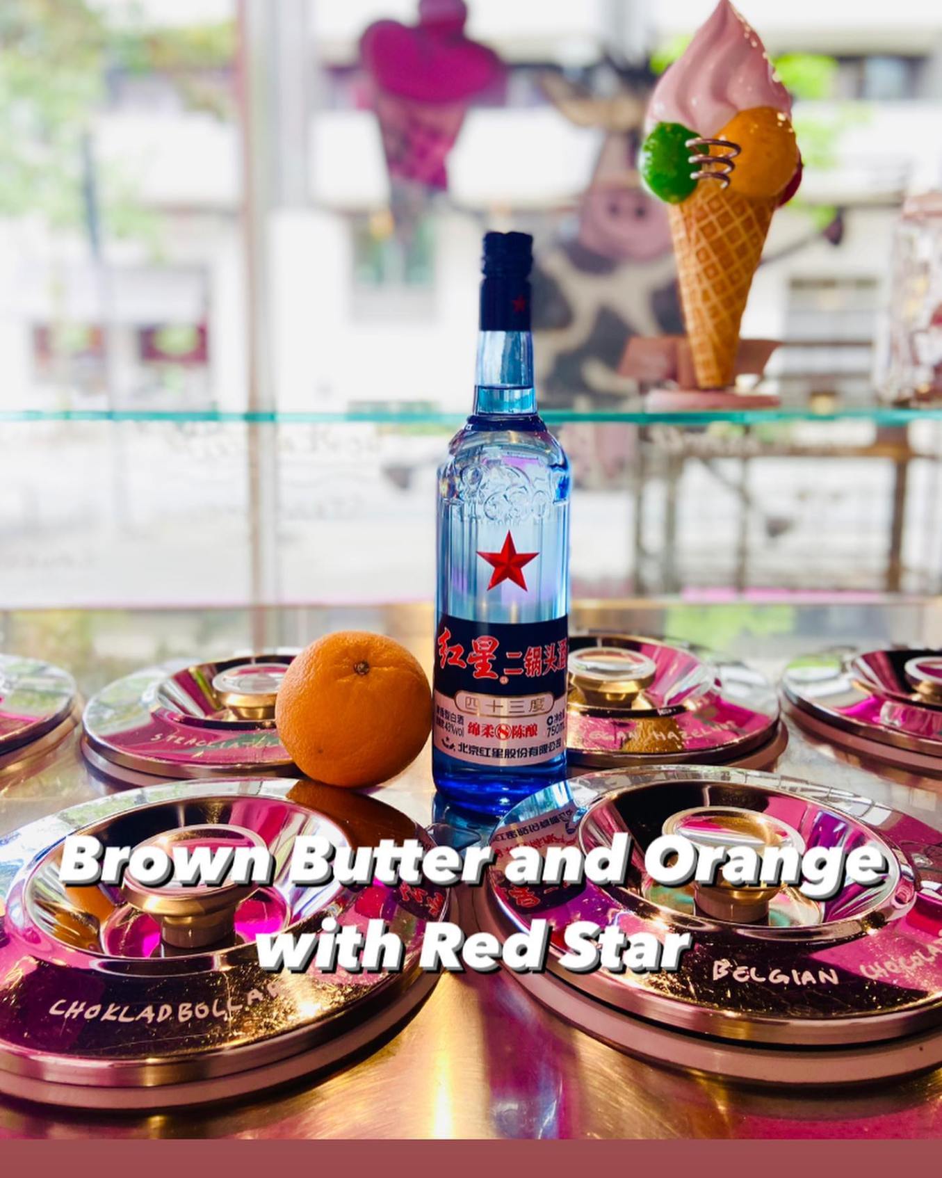 WBD wrap: Baijiulato with Stikki Nikki & Lu Spirits in Stockholm | World Baijiu Day bottle from Beijing Red Star Distillery
